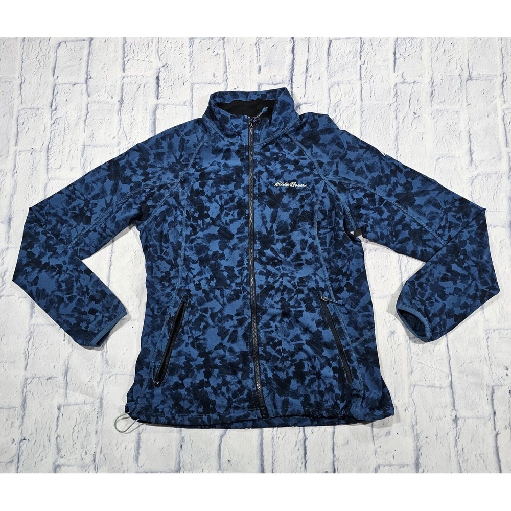 Eddie Bauer WOMENS SIZE M First Ascent Sandstone 2.0 Softshell Jacket Blue